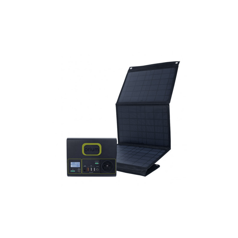 PACK STATION D'ÉNERGIE PORTATIVE IZYWATT 150 ET PANNEAU SOLAIRE 30W