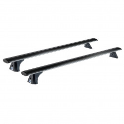 2 Barres de toit aluminium noir Série PA 80x29,5 mm - Duster 1 (2014 - 2018)