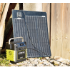 STATION D'ÉNERGIE PORTATIVE IZYWATT 500 ET 2 PANNEAUX SOLAIRE SEMI-RIGIDE 50W